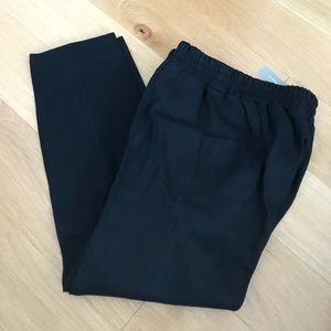 SALE J crew tailored wool pant in black